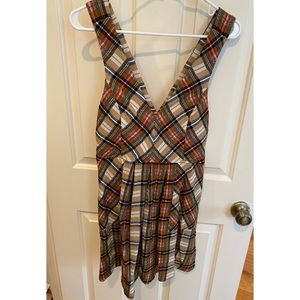 Free People plaid dress